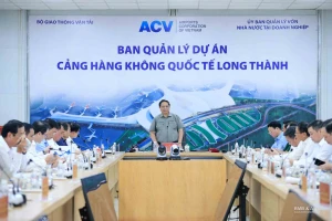 Prime minister Pham Minh Chinh visited the Long Thanh Airport project