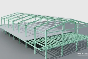 Pre-engineered buildings & Steel structure erection