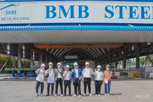 BMB Steel organizes factory tours for talented interns