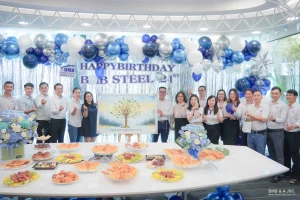 Chúc mừng BMB Steel tròn 21 tuổi