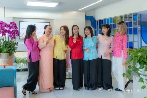 BMB Steel bersinar pada 20/10 – menghargai keindahan wanita Vietnam