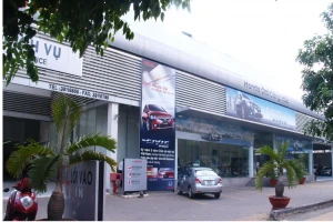 Honda Automobile Showroom Binh Dinh - Pre-engineered steel buildings in the land of martial arts