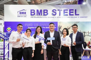 BMB Steel successfully participating in Vietbuild Ho Chi Minh 2022 exhibition