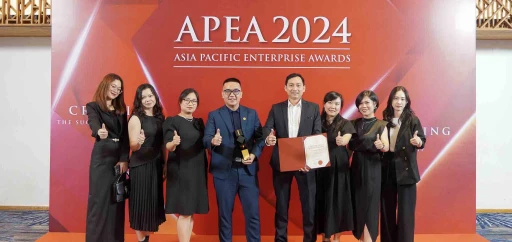 BMB Steel received the Asia Pacific Enterprise Awards 2024