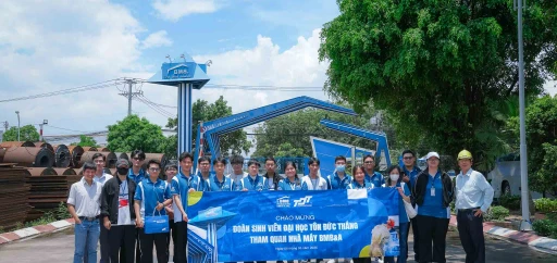 BMB Steel hosted Factory Tour for Ton Duc Thang University Students