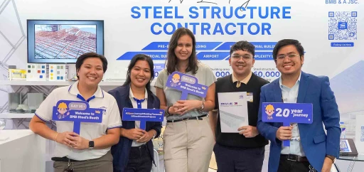 BMB Steel, 필컨스트럭트 마닐라 2025 전시회에 참가하다