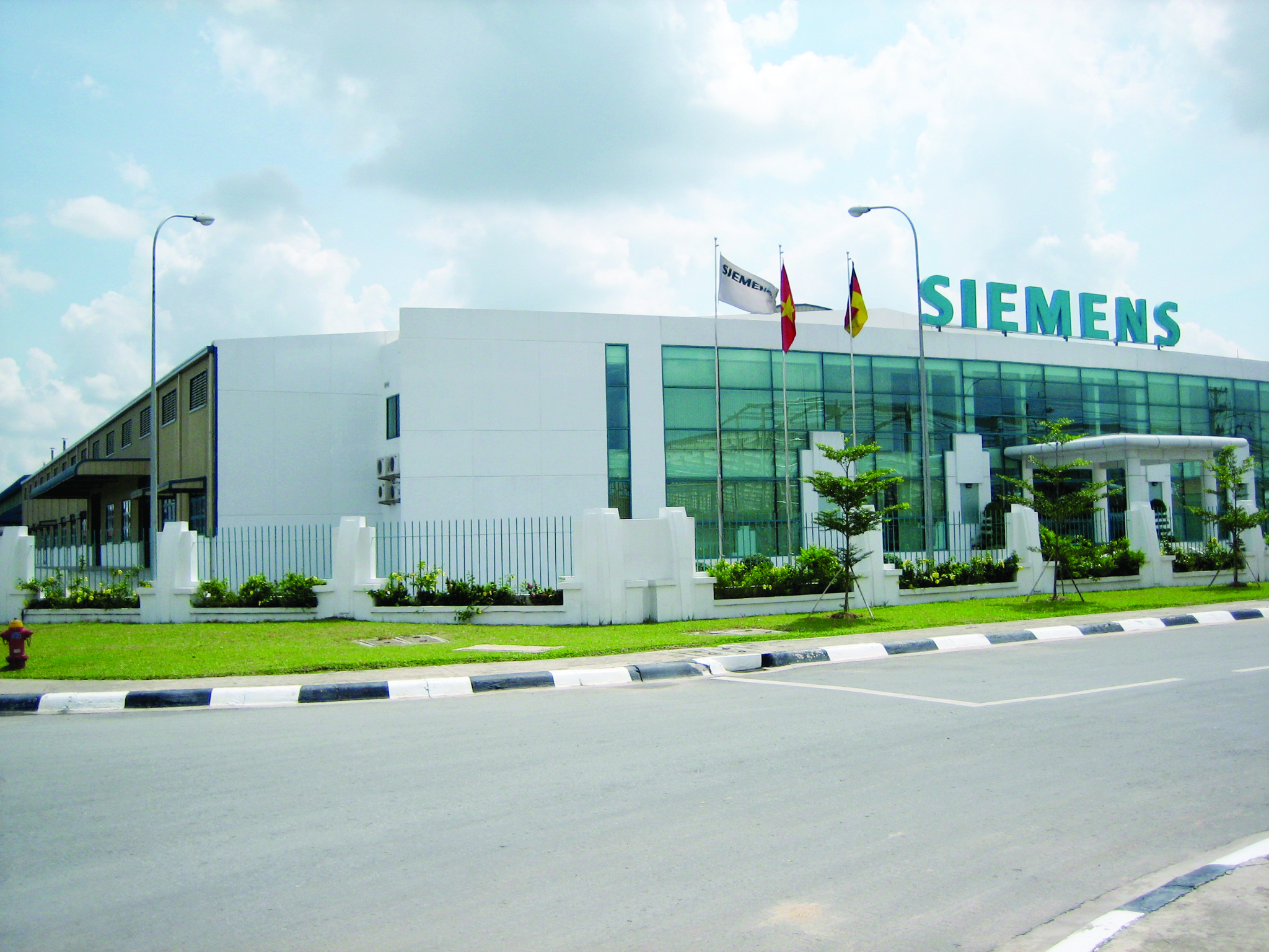 Dự án nhà thép tiền chế cho Siemens