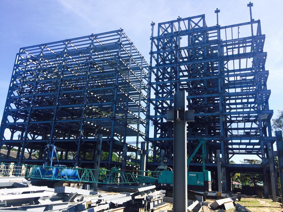 Advantages of load-bearing steel frame structure