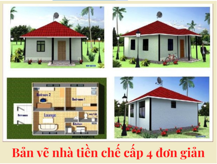 Đơn Vị Chuyên Thi Công Xây Nhà Tiền Chế Cấp 4 Nông Thôn  Phương Toàn