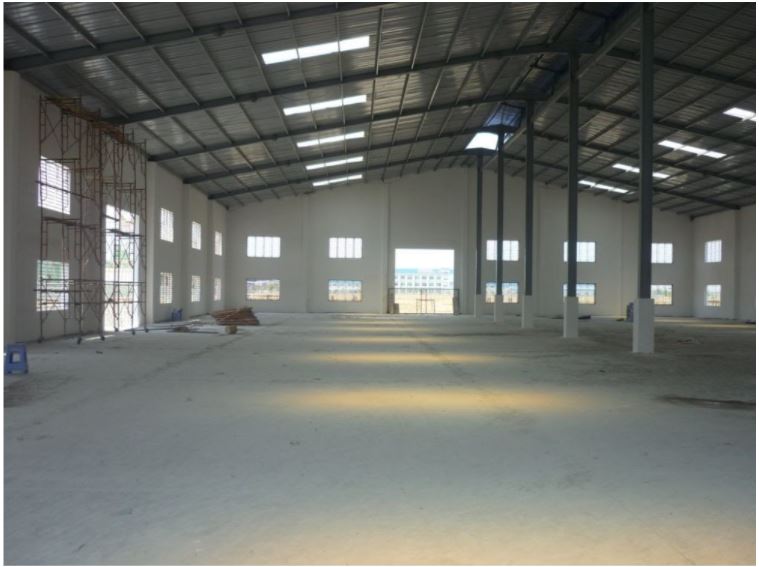 Mẫu nhà xưởng 600m2