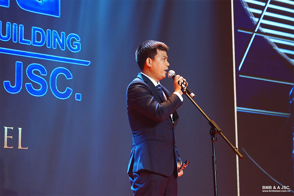 Mr. Pham Phu Anh Tai's speech at the awarding ceremony