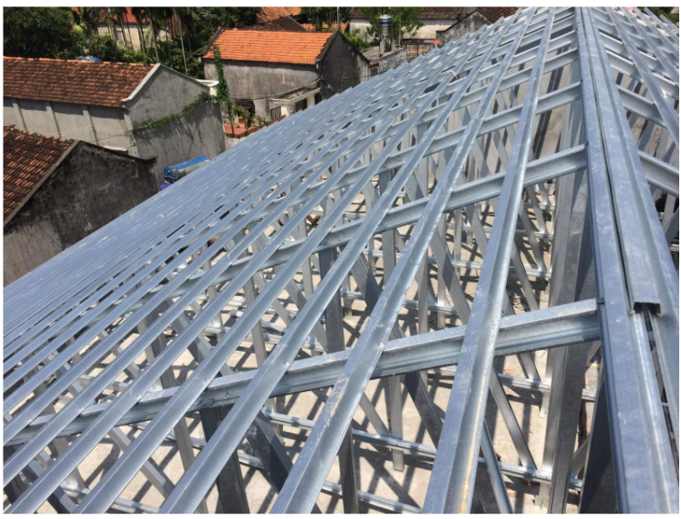 Cost-effectiveness is an outstanding feature of  the steel truss frame