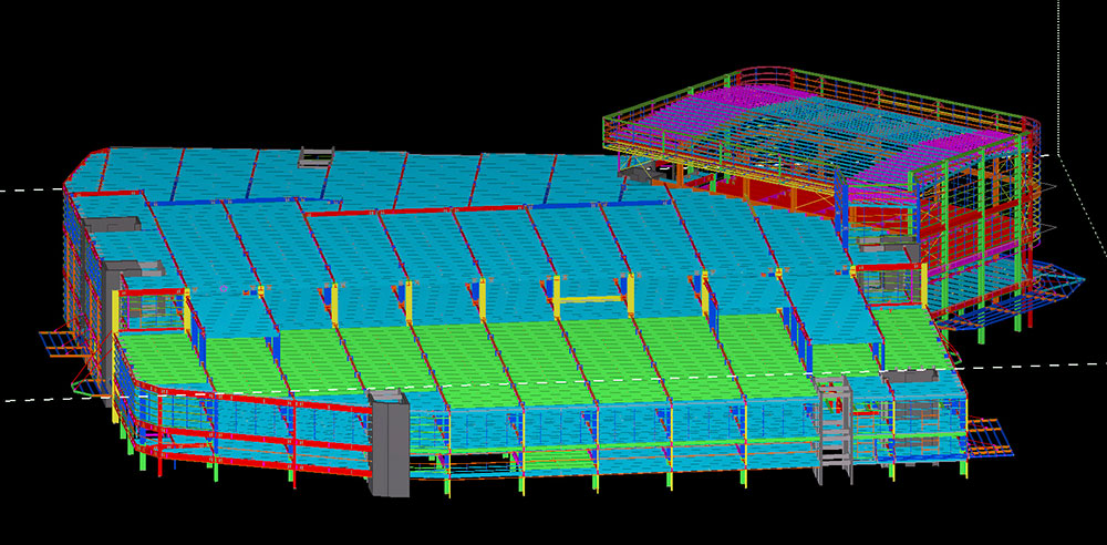 Factory design drawing 100,000m2