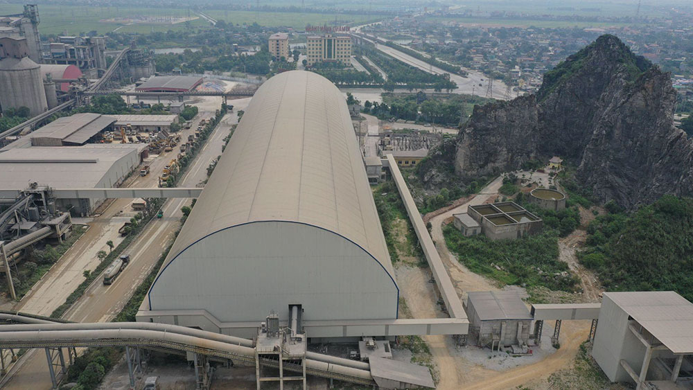 An application of steel arch structure