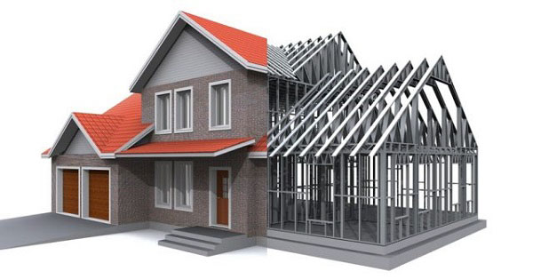 Housing application of steel structure