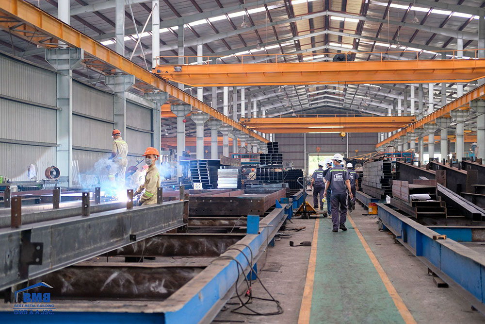 Nhà máy sản xuất của BMB Steel