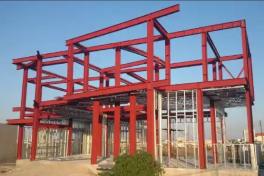 Conventional steel building