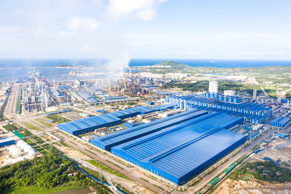 An overview of Hoa Phat Dung Quat iron and steel production complex