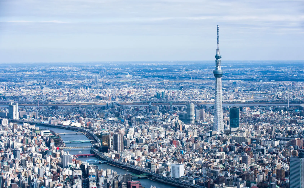 Tokyo Skytree tower in Japan