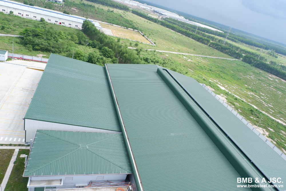 Color-coated roofing sheets used in roofing