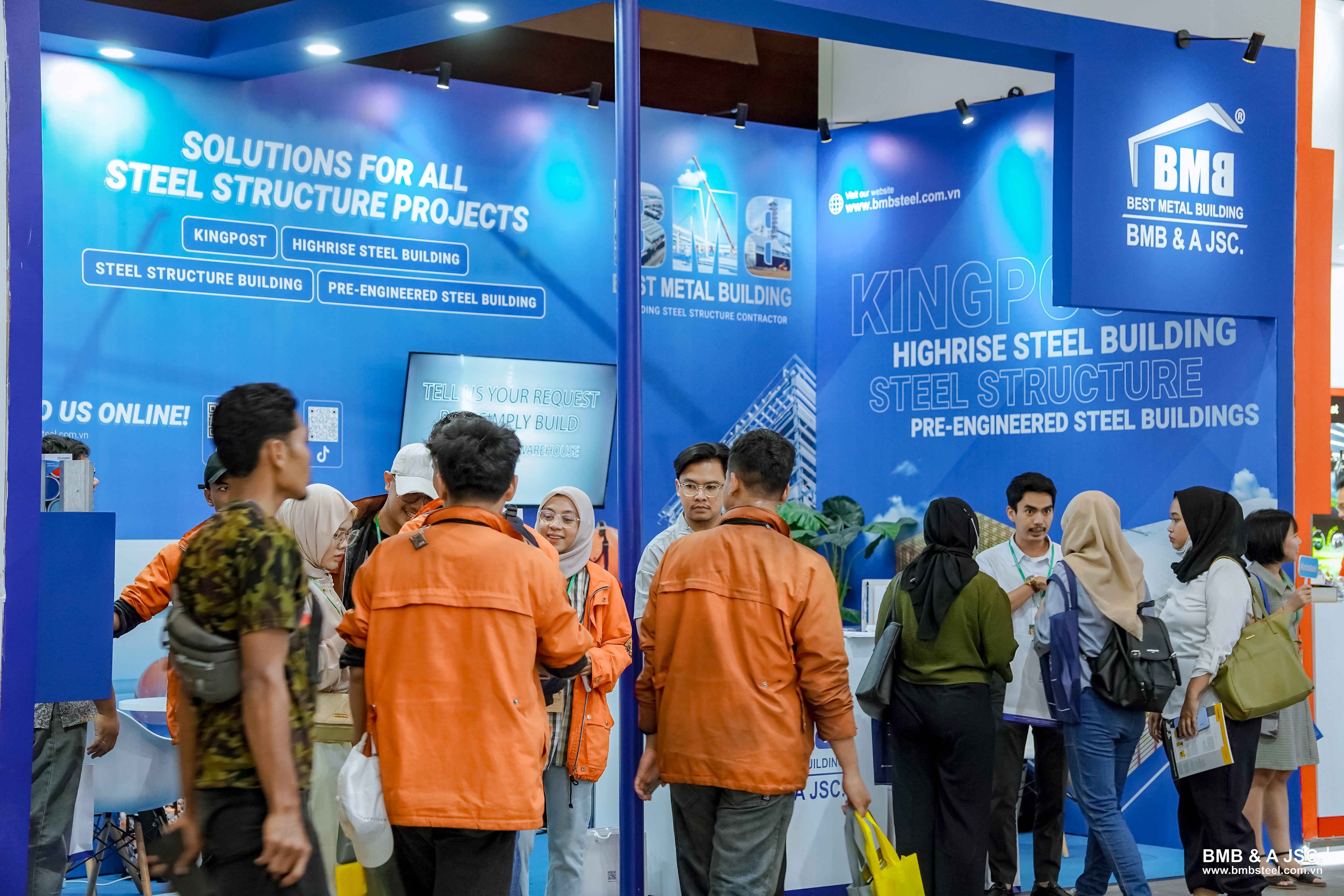 BMB completed its mission at the Indonesia Construction 2023 exhibition