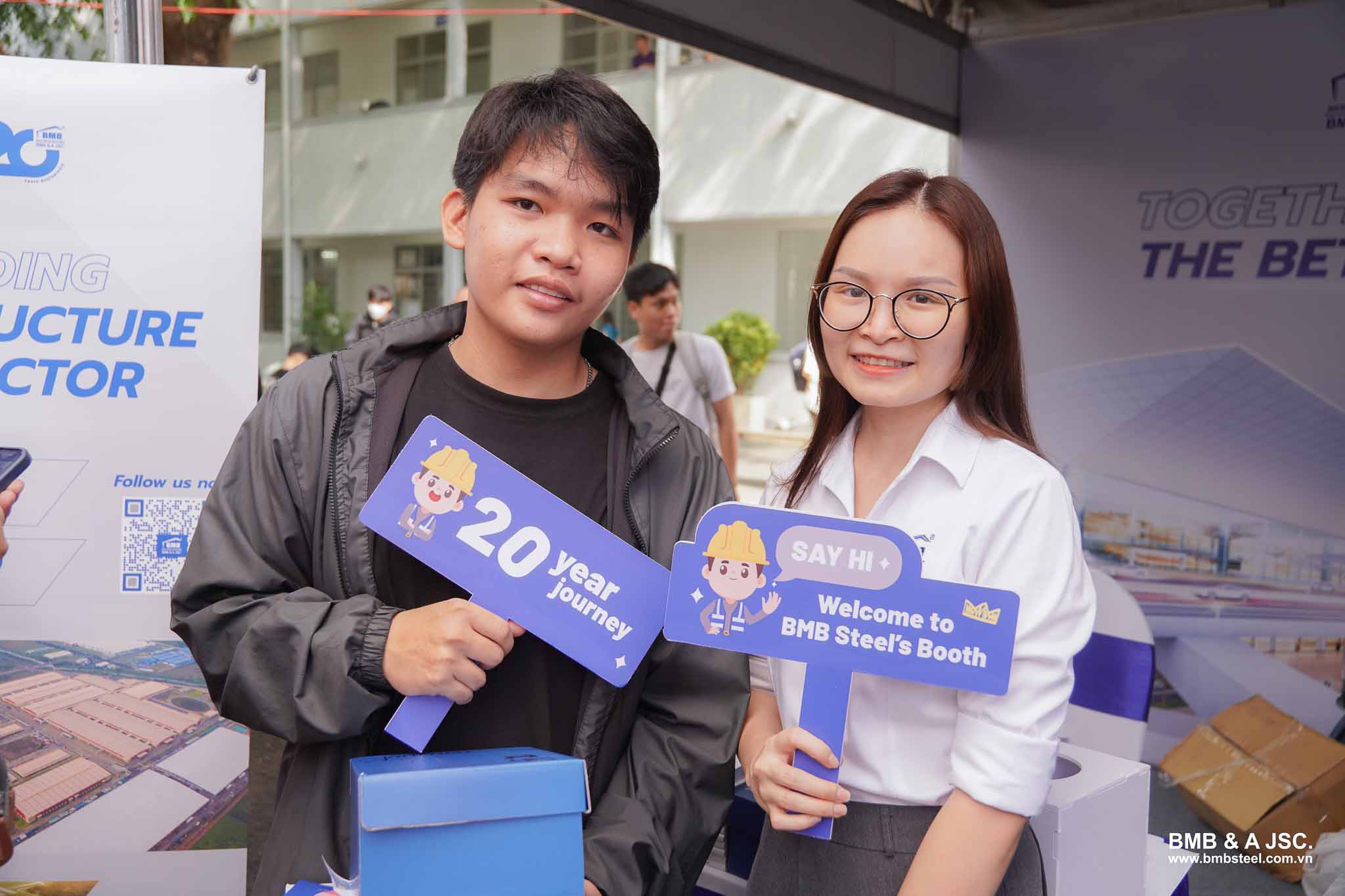 Job fair at Bach Khoa University