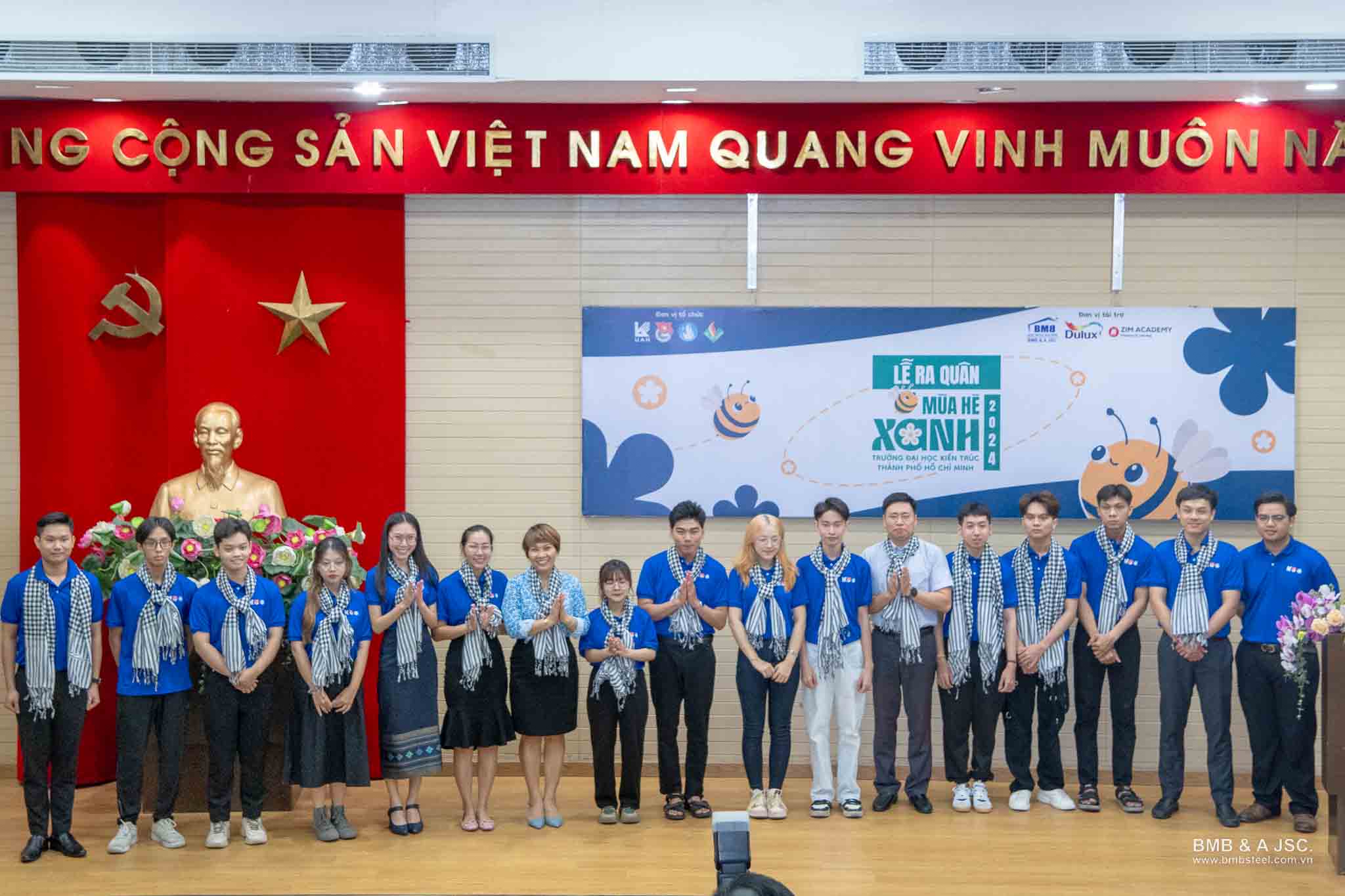 Launching ceremony of Green Summer 2024 campaign - University of Architecture Ho Chi Minh City