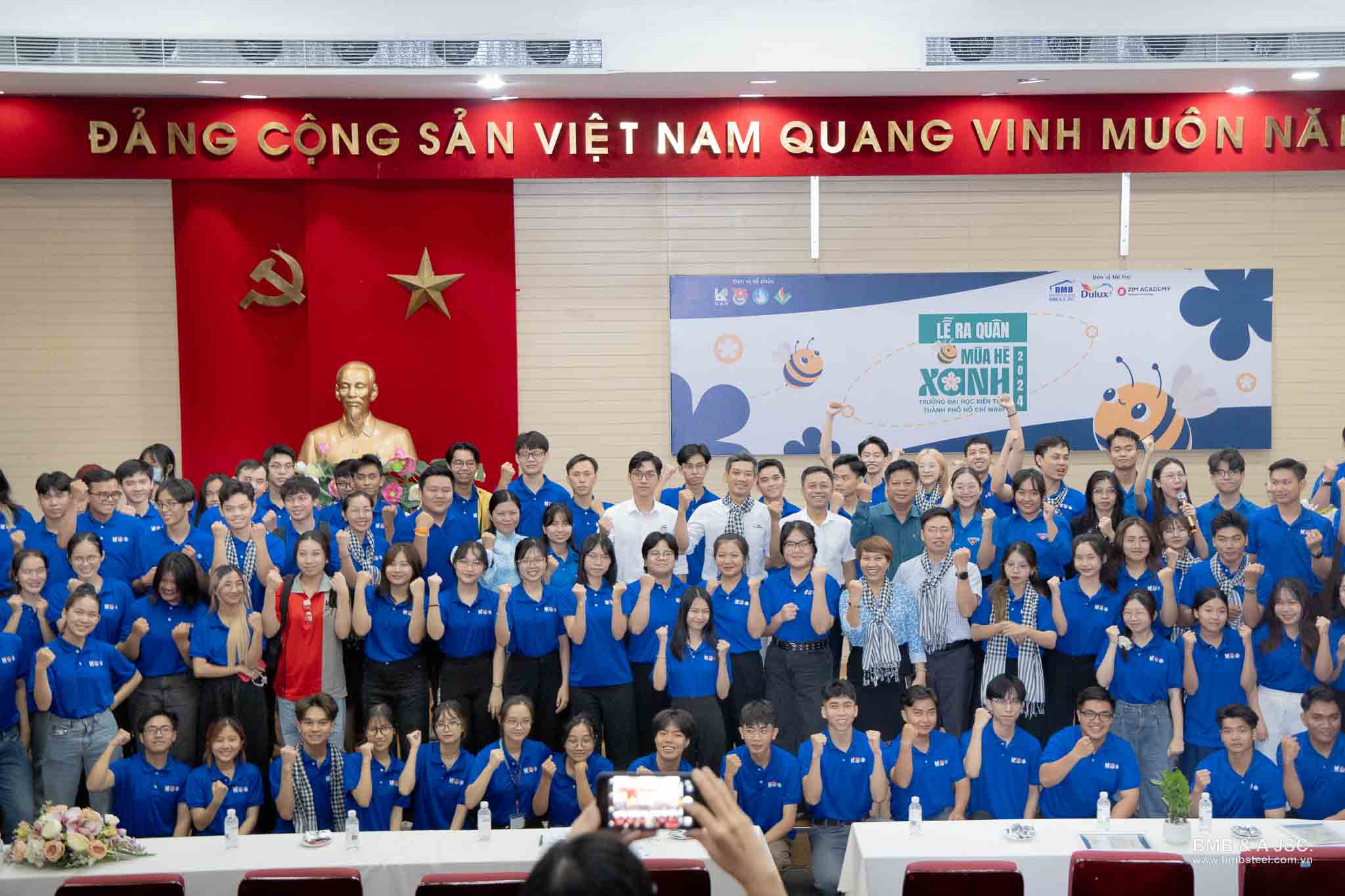 Launching ceremony of Green Summer 2024 campaign - University of Architecture Ho Chi Minh City