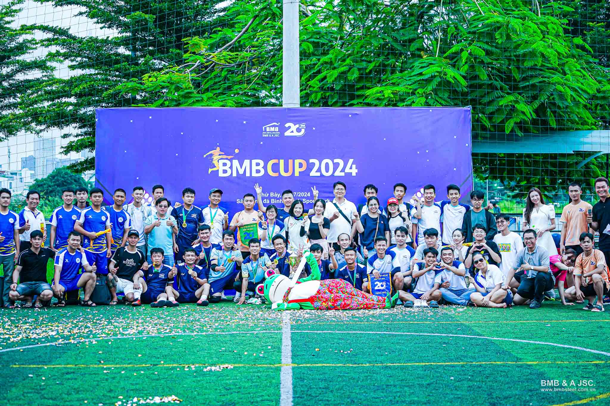 Công bố giải vô địch đá bóng BMB CUP 2024