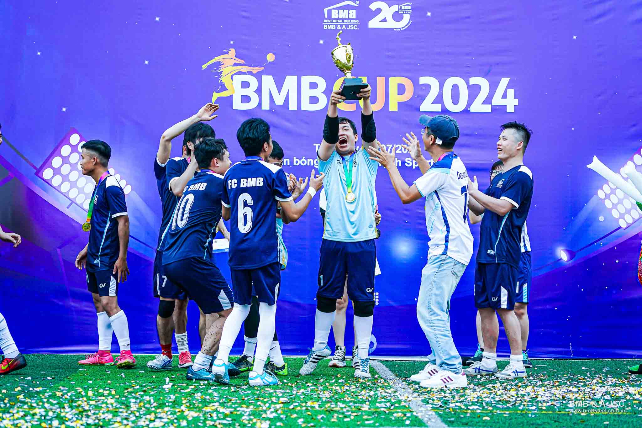 Công bố giải vô địch đá bóng BMB CUP 2024