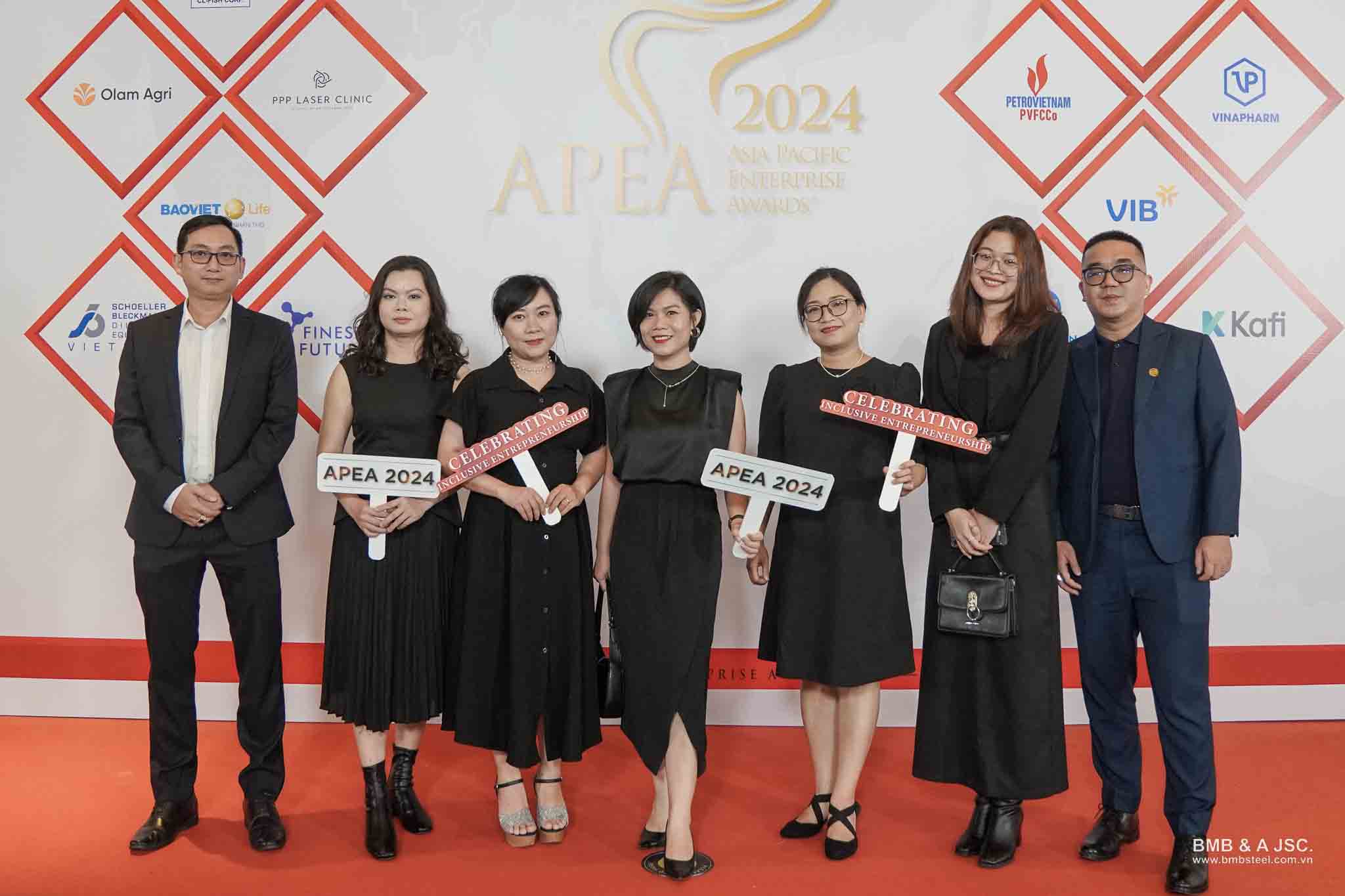 BMB Steel received the Asia Pacific Enterprise Awards 2024