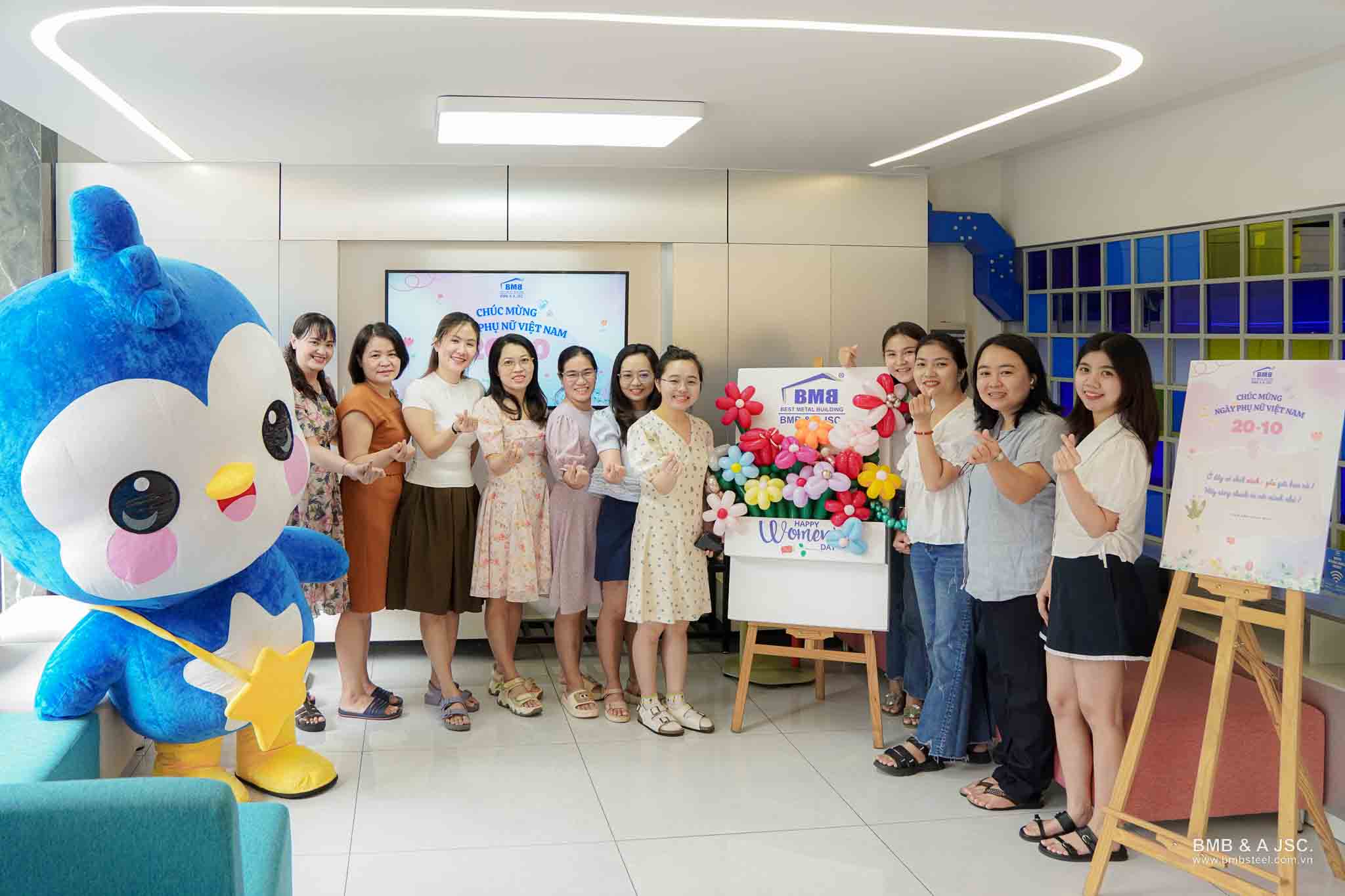 BMB Steel celebrated Vietnamese Woman's day 20/10