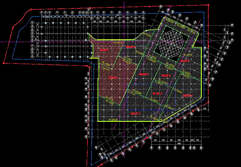 Mẫu bản vẽ nhà công nghiệp 30,000m2