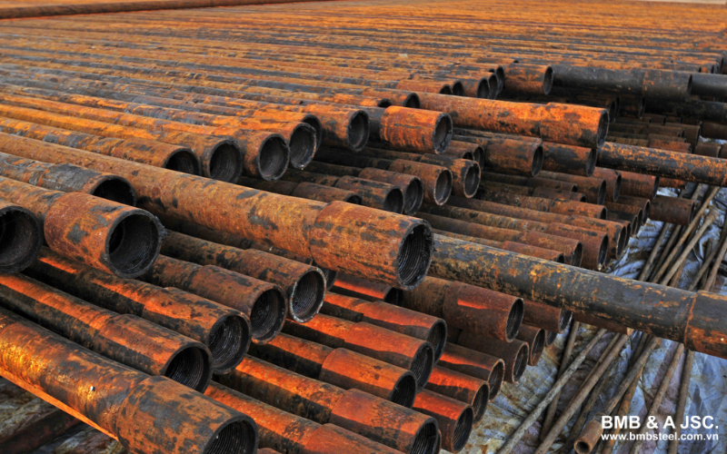 Carbon steel is susceptible to rust if not properly protected