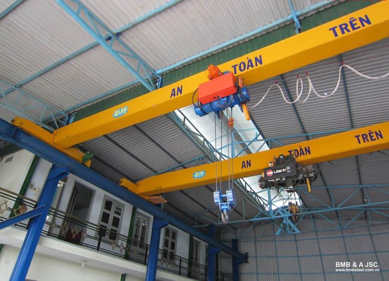 What is a bridge crane?