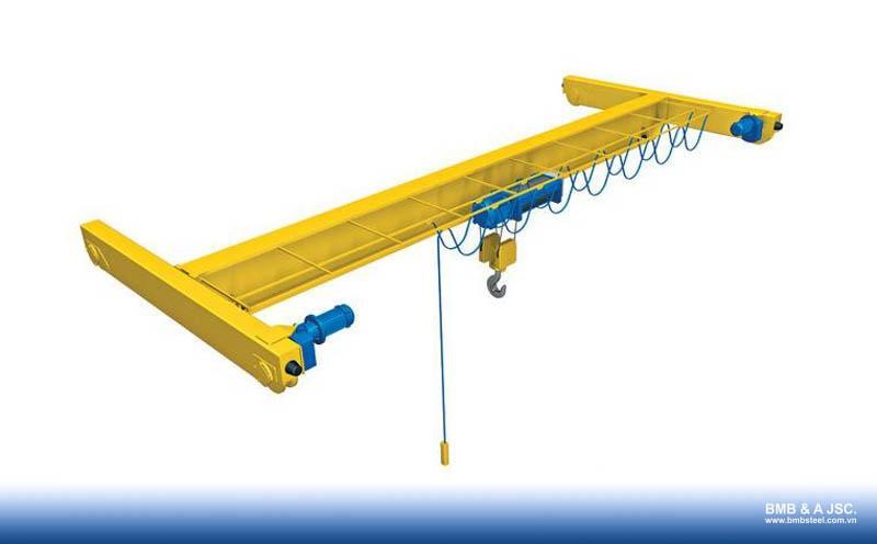 Single girder overhead crane