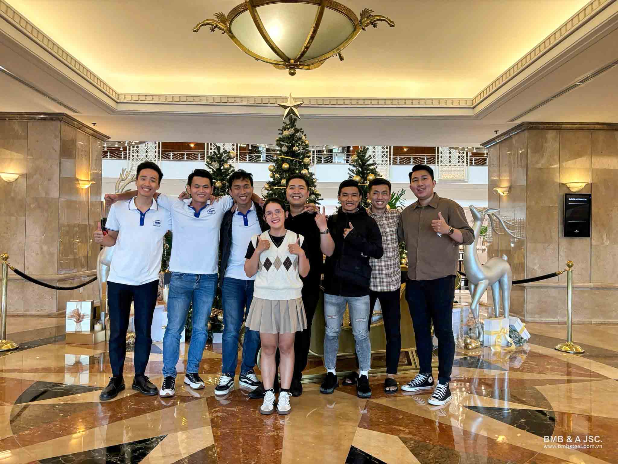 BMB Steel Ho Chi Minh office organized a Christmas party for BMB-ers