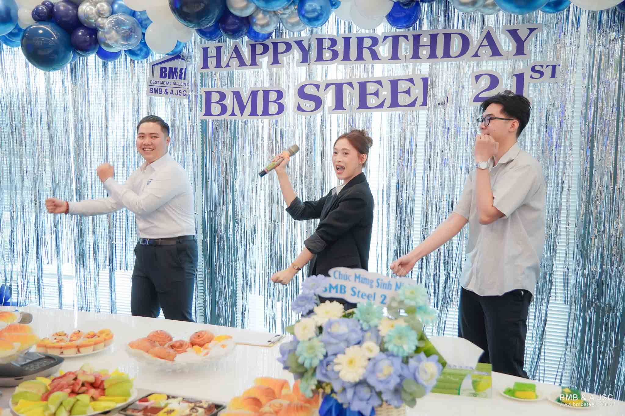 Chúc mừng BMB Steel tròn 21 tuổi