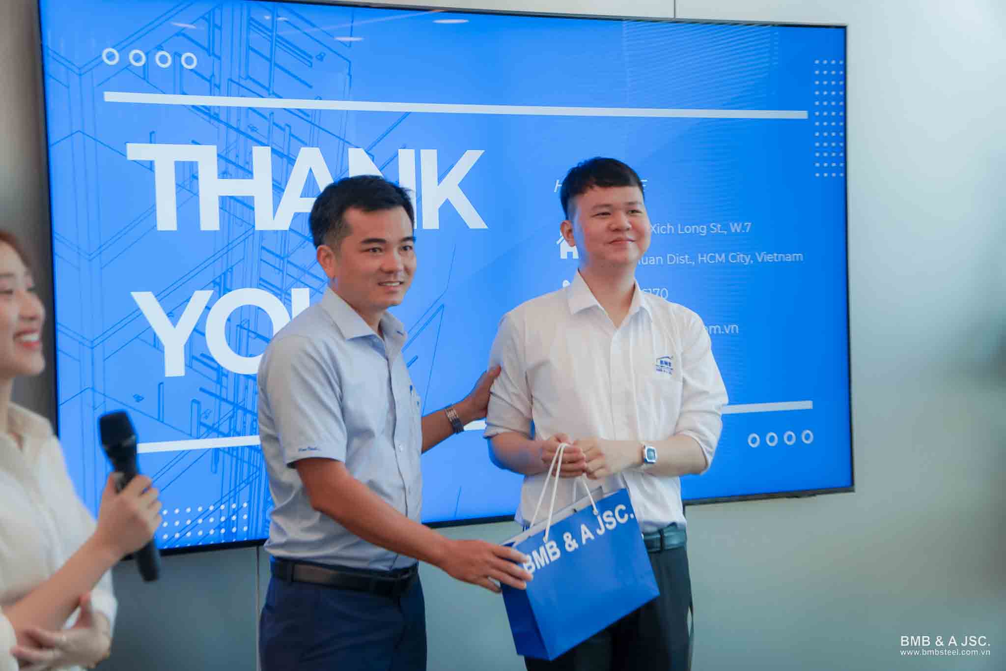 BMB Steel tổ chức Factory Tour cho sinh viên Đại học Tôn Đức Thắng