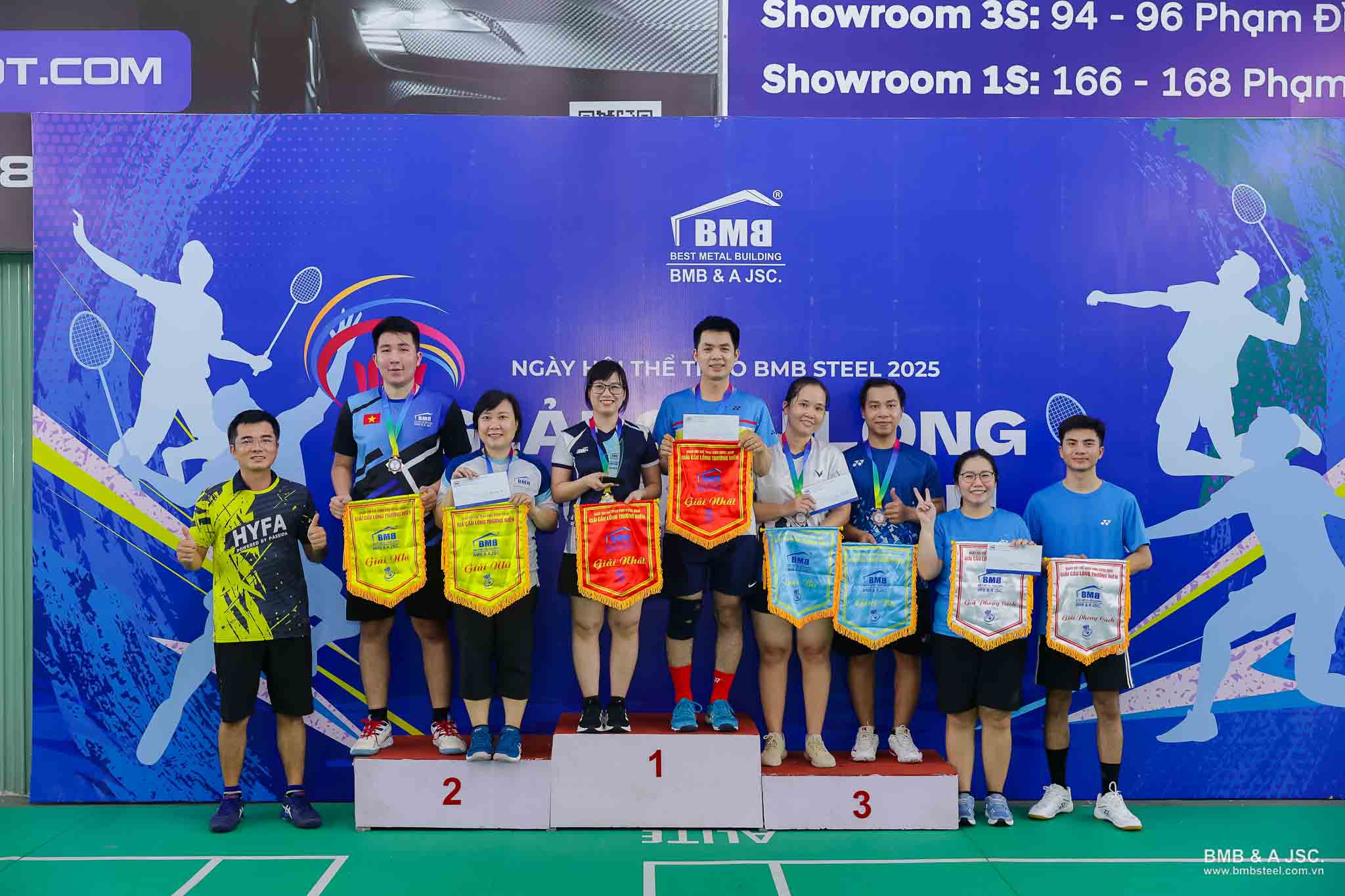 Badminton for Bonding – BMB Steel Fired Up the Weekend
