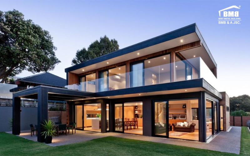 Steel frame buildings are more cost-effective than traditional buildings