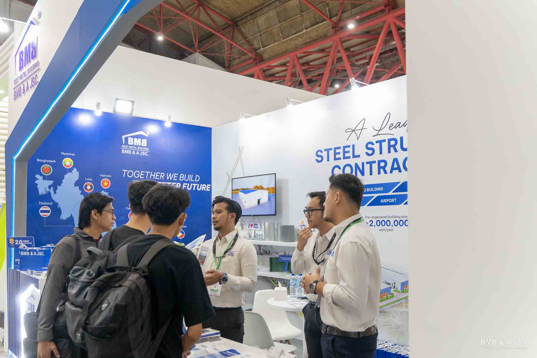 BMB Steel tại Construction Indonesia – Concrete Show SEA 2025