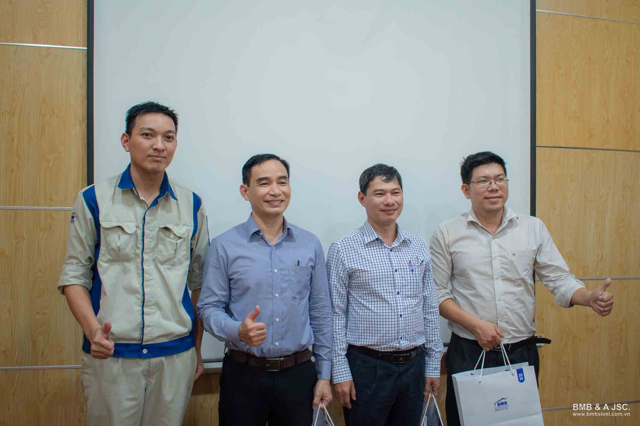Factory Tour tại BMB Steel cùng sinh viên đại học TP.HCM