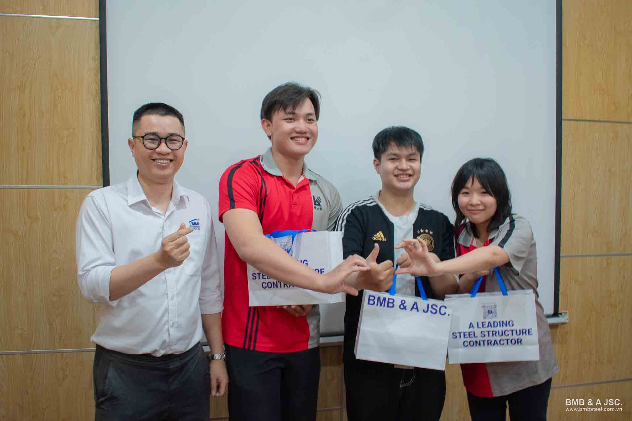 Factory Tour tại BMB Steel cùng sinh viên đại học TP.HCM
