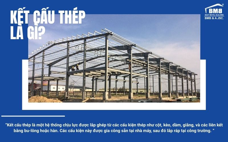 Kết cấu thép là gì? Giải đáp cùng BMB Steel