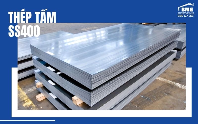 Thép SS400 là một trong 2 loại thép được sử dụng phổ biến