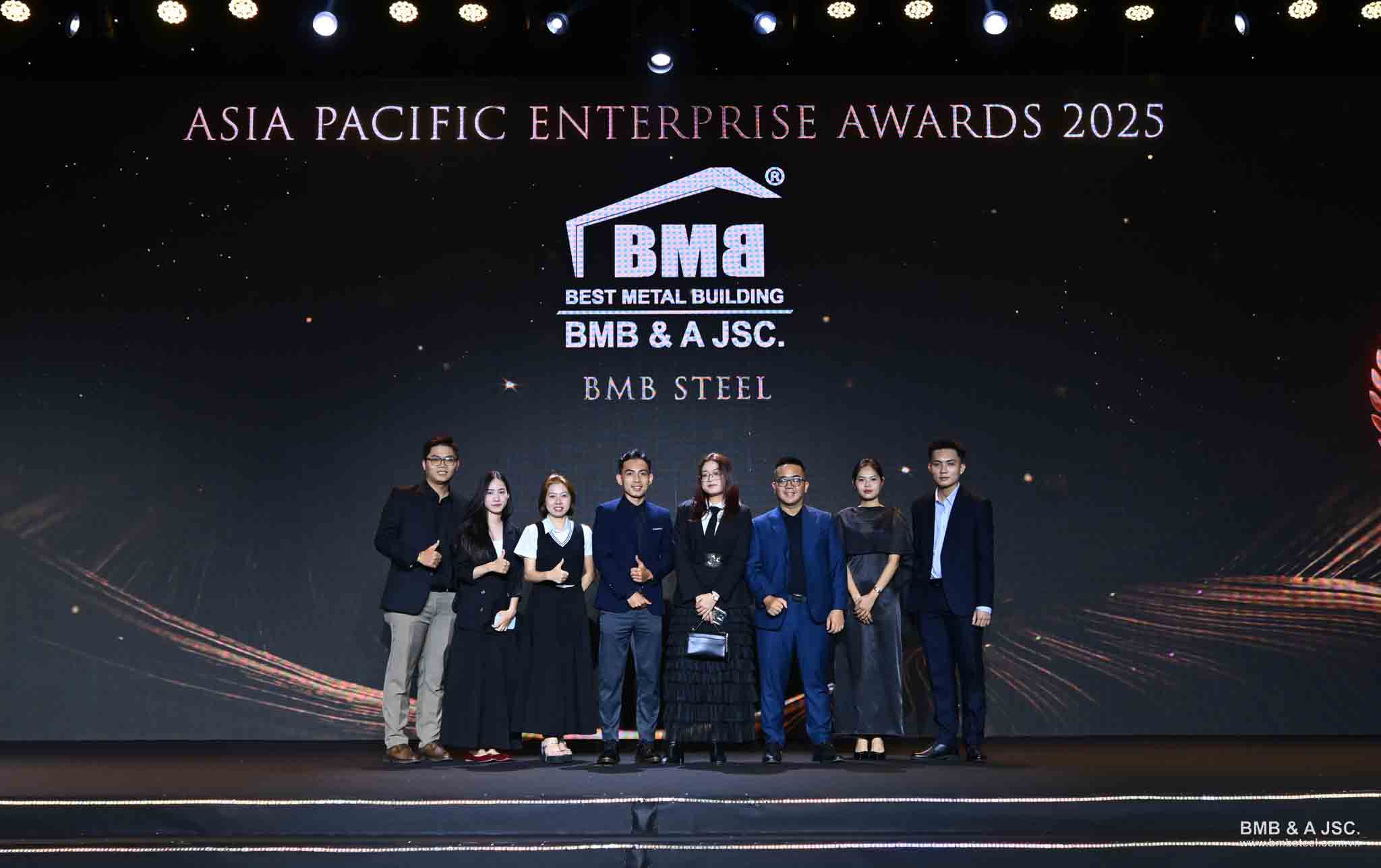 BMB Steel – Doanh nghiệp xuất sắc Châu Á 2025