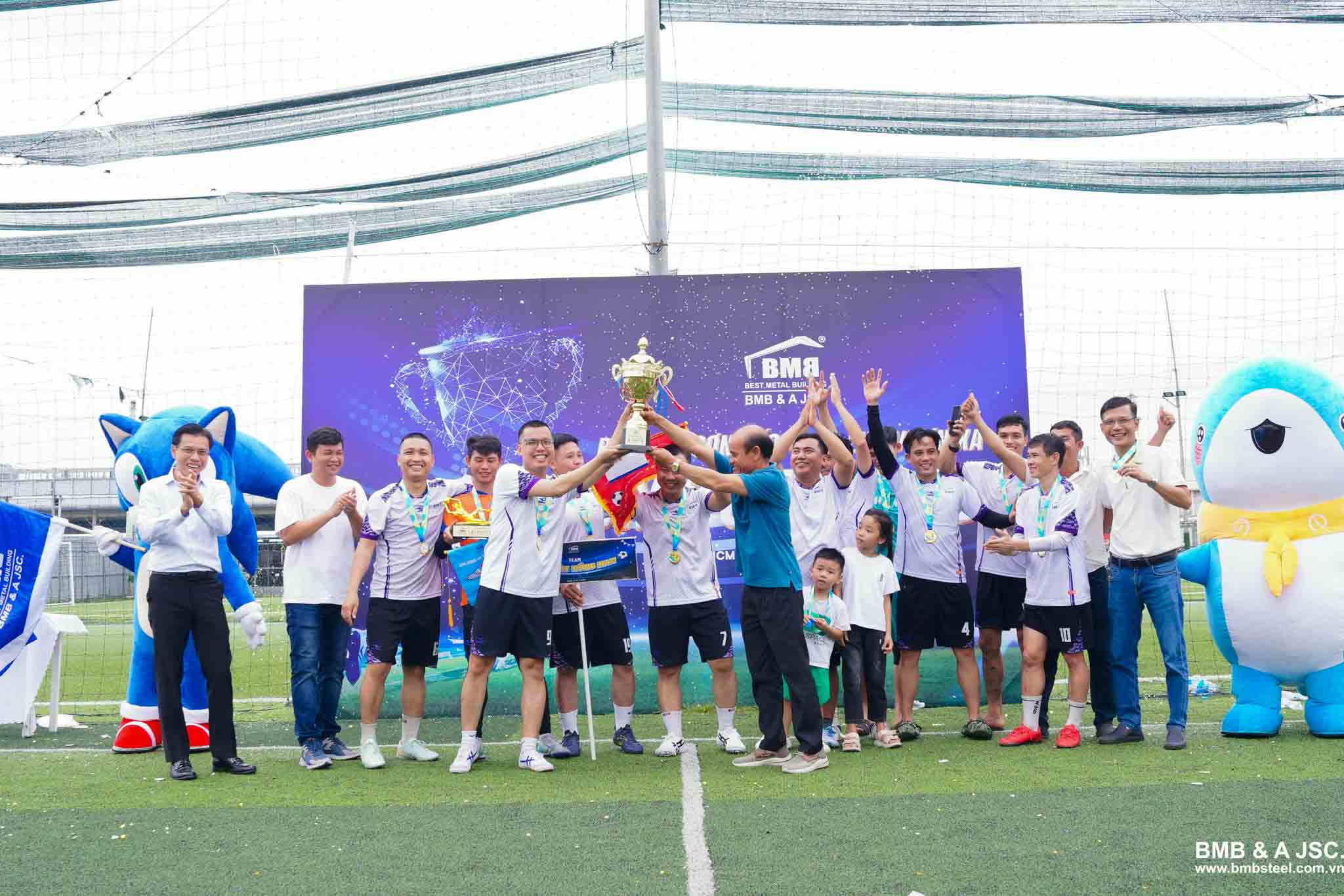 Giải bóng BMB CUP 2025: bùng nổ cảm xúc – Lan tỏa tinh thần thép