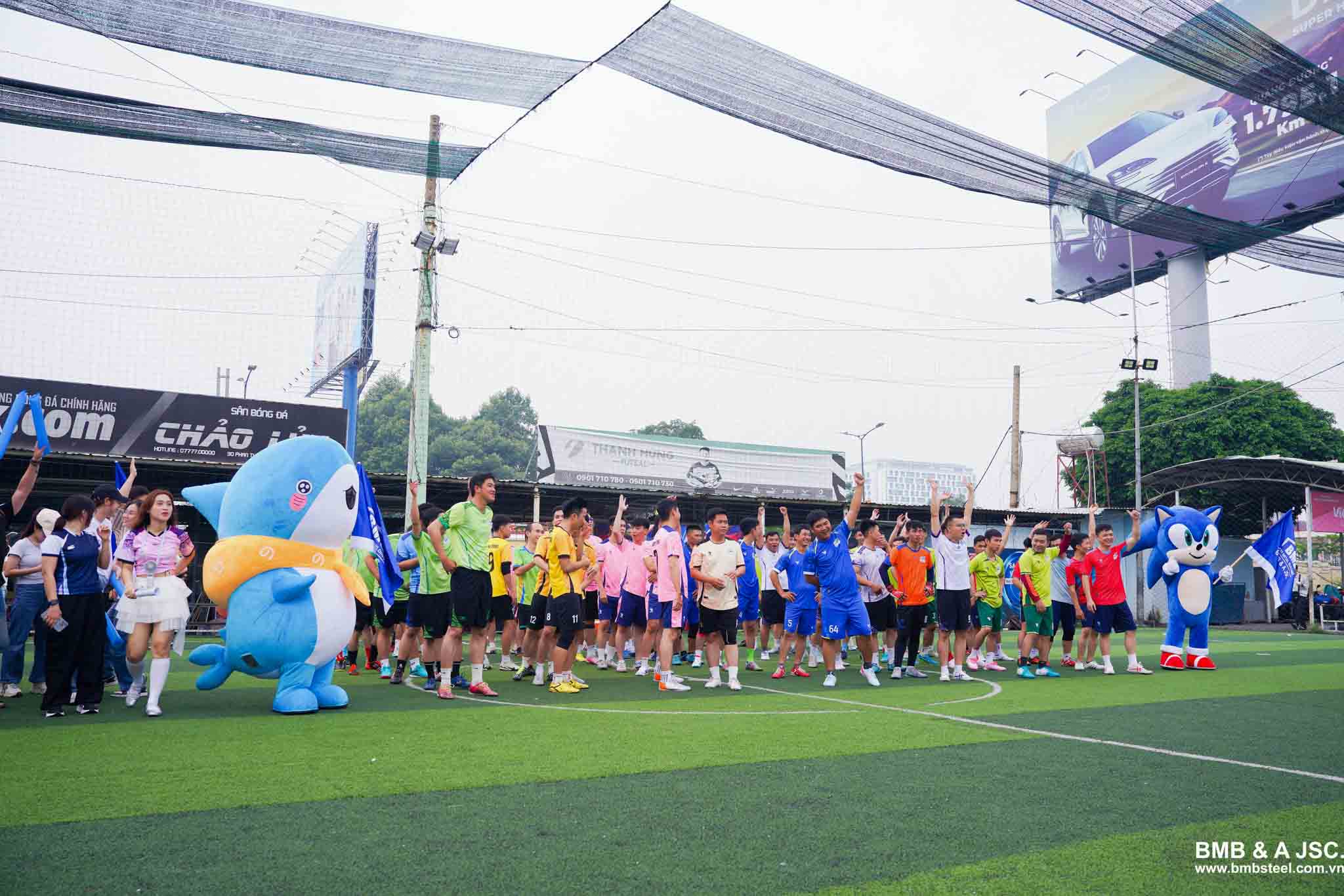 Giải bóng BMB CUP 2025: bùng nổ cảm xúc – Lan tỏa tinh thần thép