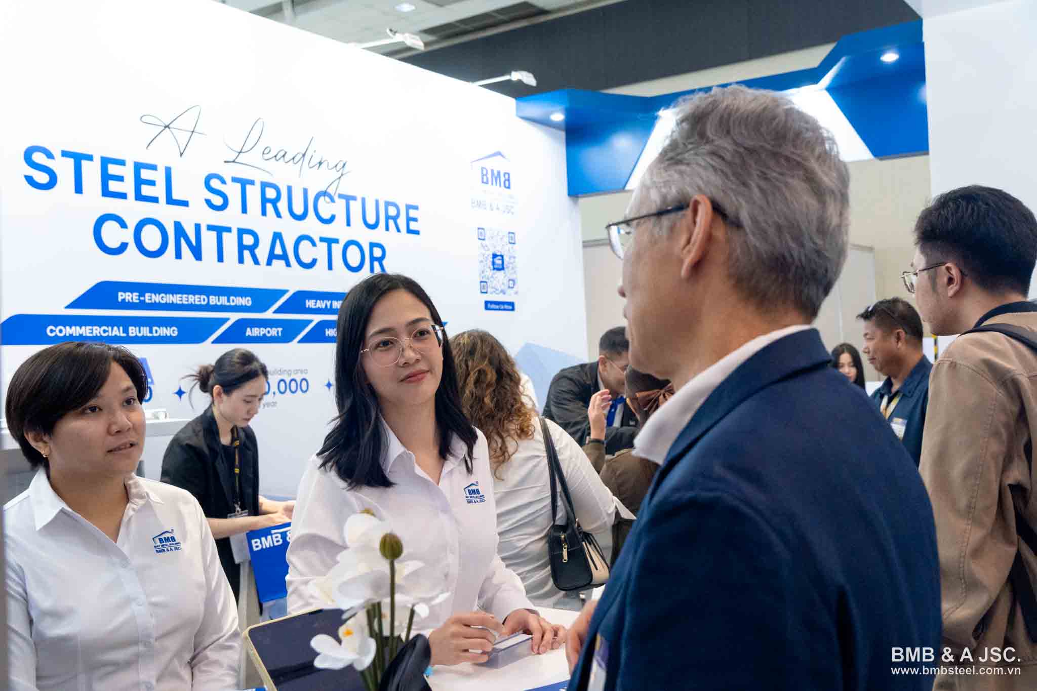 BMB Steel이 필콘스트럭트 마닐라 2025에 참가